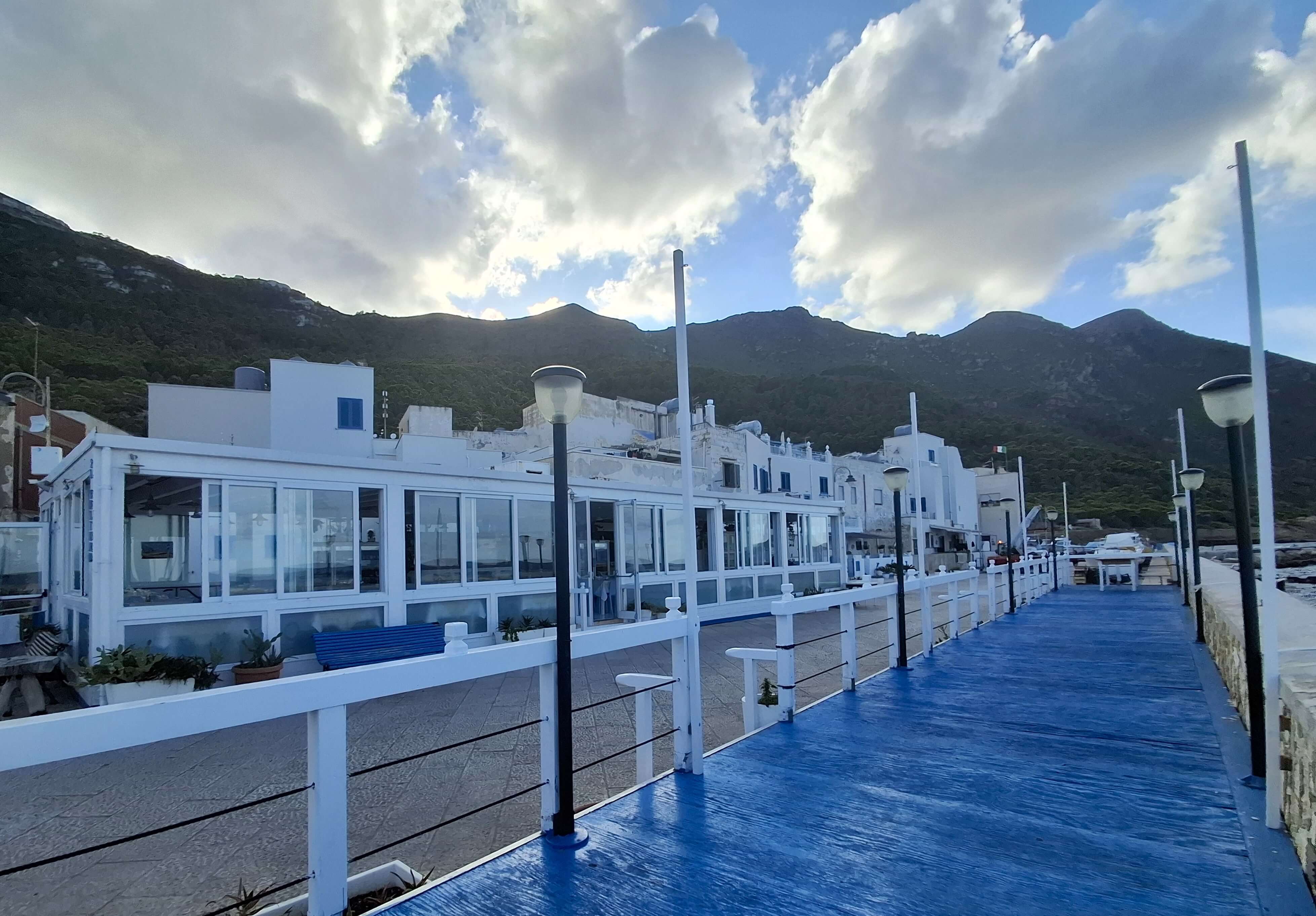 Marettimo Hafen