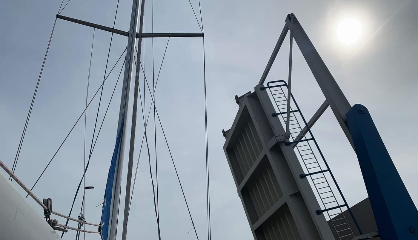 Ijsselmeer 2023 Ziehbrücke