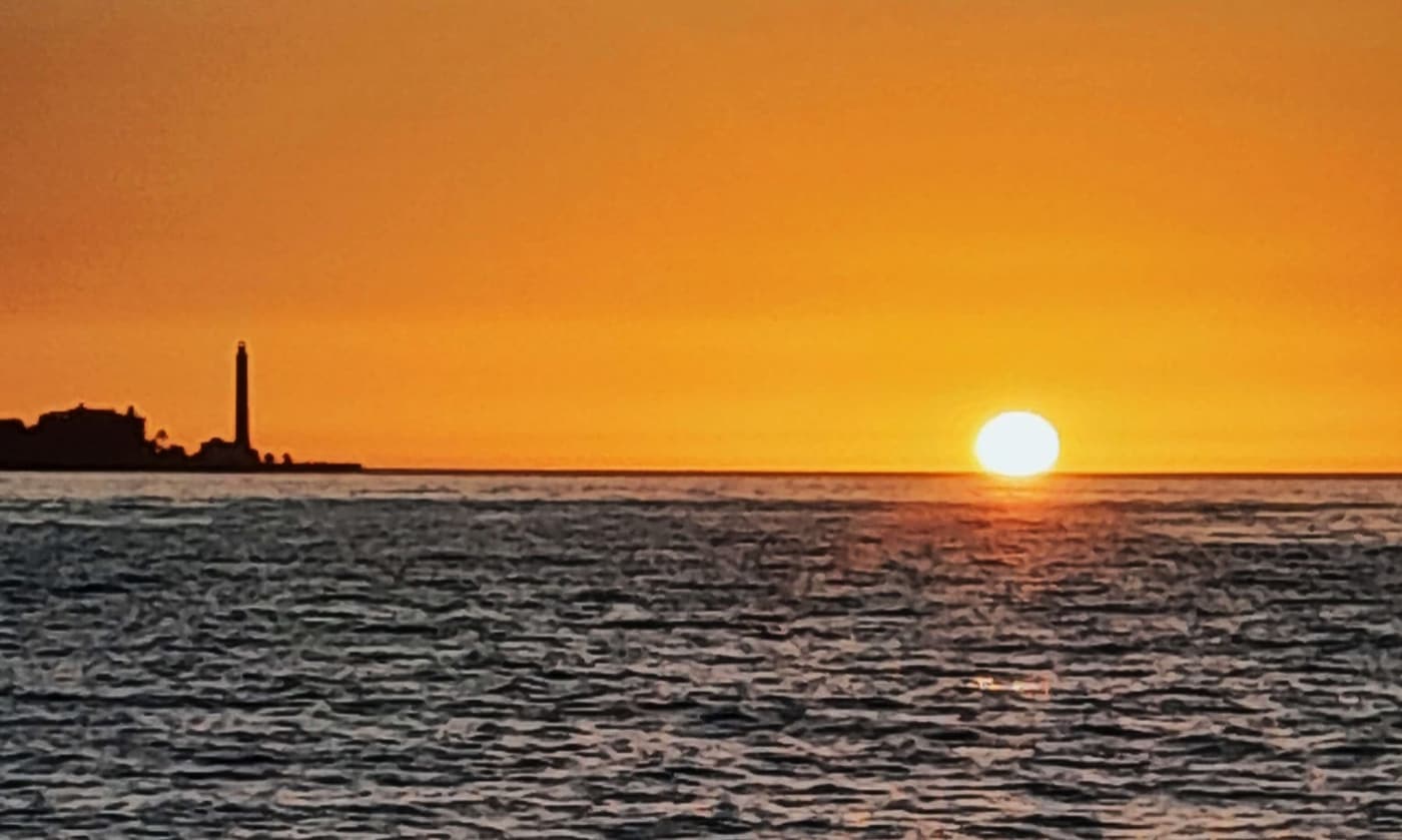 Kanaren 2023 Sonnenaufgang